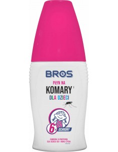 BROS Płyn na komary dla dzieci, 50 ml