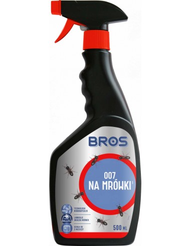 BROS 007 Preparat na mrówki SPRAY, 500 ml