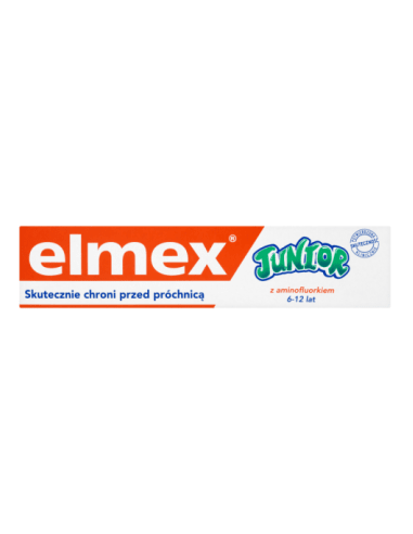 ELMEX Pasta do zębów  Junior 6-12 lat, 75 ml