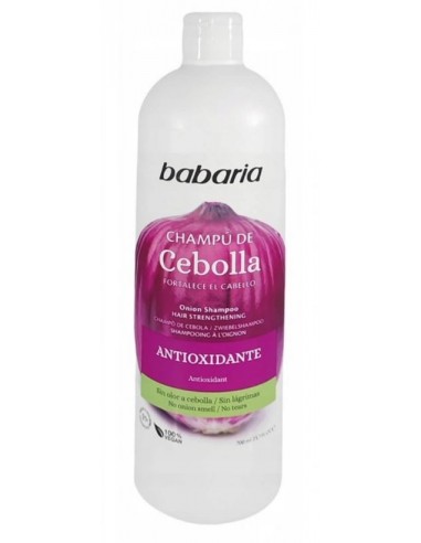 BABARIA Cebulowy szampon do włosów, 600 ml