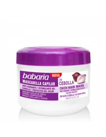 BABARIA Cebulowa maska do włosów, 400 ml
