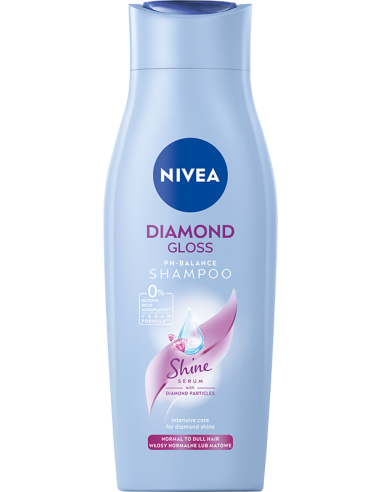NIVEA DIAMOND GLOSS Szampon do włosów, 400 ml 
