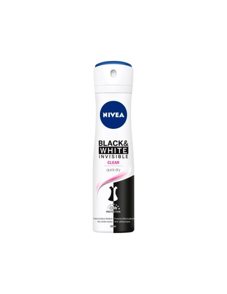 NIVEA WOMEN Antyperspirant spray INVISIBLE CLEAR, 150 ml