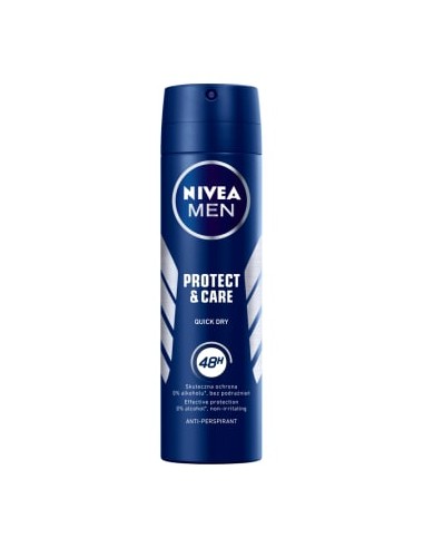 NIVEA MEN Antyperspirant spray PROTECT & CARE, 150 ml