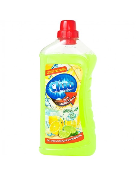 CLUO Płyn uniwersalny SODA POWER LEMON & LIM, 1 l