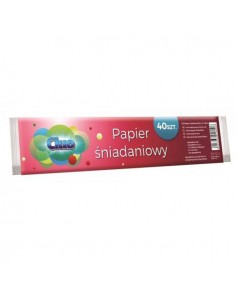 CLUO Papier śniadaniowy ROLKA, 40 arkuszy