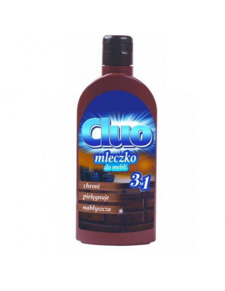 CLUO Mleczko do pielęgnacji mebli 3w1, 250 ml