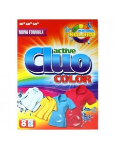 CLUO Proszek do prania tkanin KOLOROWYCH, 600 g 