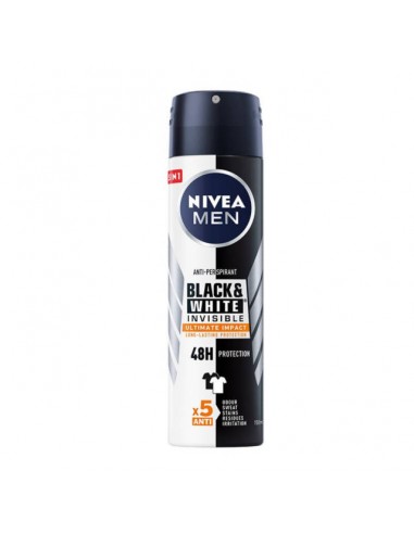 NIVEA MEN Antyperspirant spray ULTIMATE IMPACT INVISIBLE, 150 ml