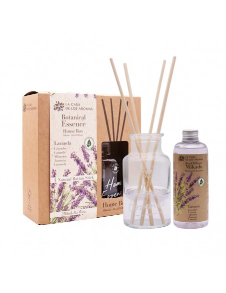 LA CASA DE LOS AROMAS BOTANIC Patyczki zapachowe LAWENDA, 250 ml