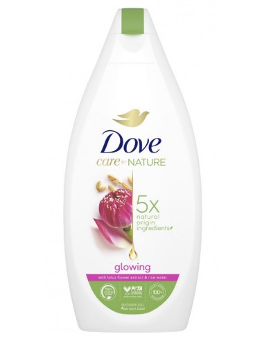 DOVE CARE BY NATURE Żel pod prysznic GLOWING, 400 ml