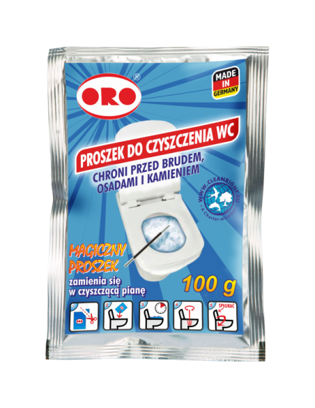 ORO MAGICZNY PROSZEK Do czyszczenia WC 100 g