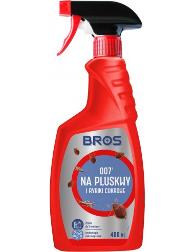 BROS 007 Płyn na PLUSKWY I RYBIKI CUKROWE, 400 ml 