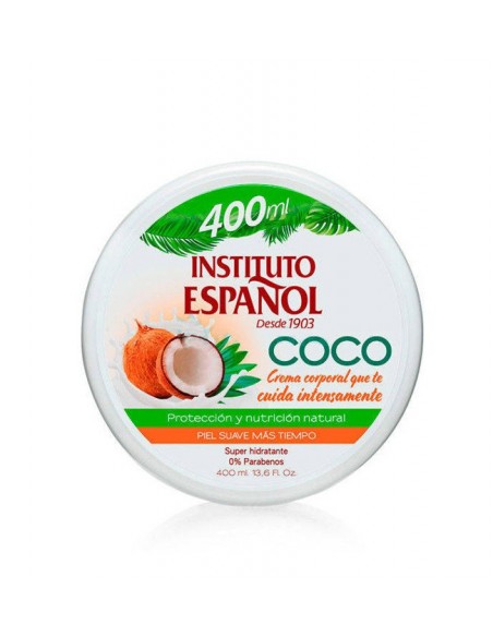 INSTITUTO ESPANOL COCO Nawilżający krem do ciała i rąk, 400 ml 