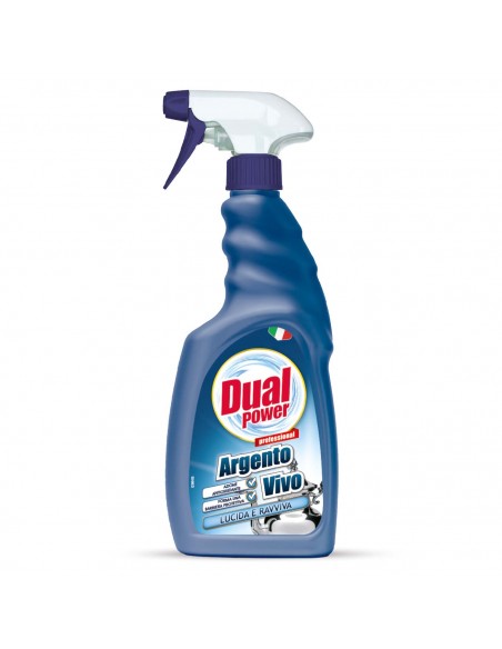 DUAL POWER Płyn do czyszczenia SREBRA oraz SZTUĆCÓW, 500 ml spray