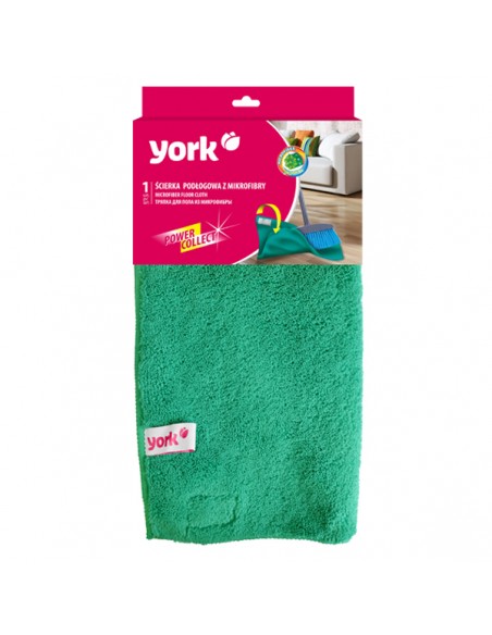 YORK Ścierka do podłogi z mikrofibry POWER COLLECT 50x60cm