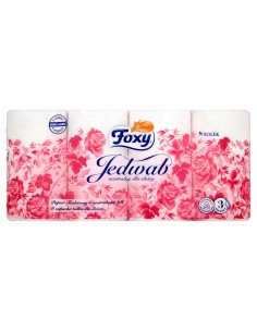 FOXY Papier toaletowy JEDWAB, 8 szt