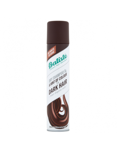 BATISTE Suchy szampon do włosów dla brunetek DARK, 200 ml