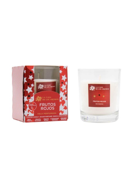 LA CASA DE LOS AROMAS X-MAS Świeca zapachowa CZERWONE OWOCE, 120 g