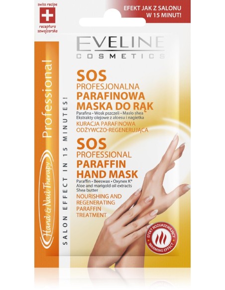Eveline Maseczka parafinowa do rąk i paznokci HAND&NAIL, 7 ml