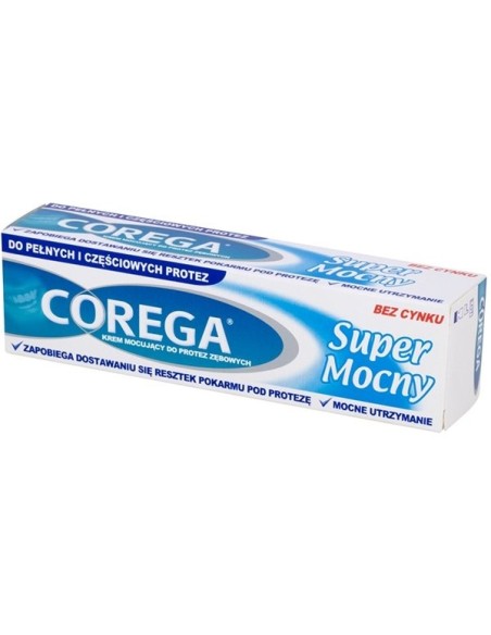 COREGA Krem mocujący do protez SUPER MOCNY, 40 gr