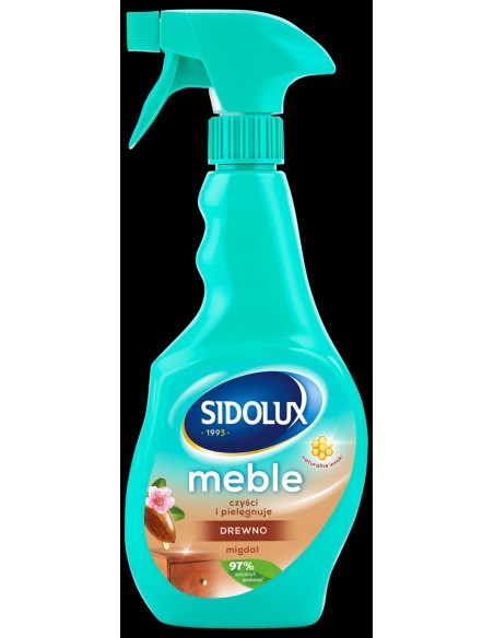 SIDOLUX Spray do mebli MIGDAŁ, 400 ml