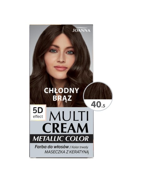 Joanna Multi Cream Metallic Color farba 40.5 Chłodny Brąz