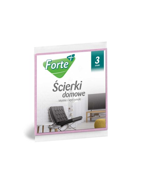 FORTE+ Ścierki domowe, 3 szt