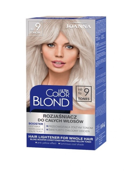 JOANNA ULTRA COLOR Rozjaśniacz do całych włosów do 9 tonów