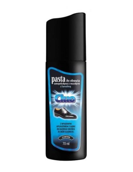 CLUO Pasta do butów instant CZARNA, 70 ml