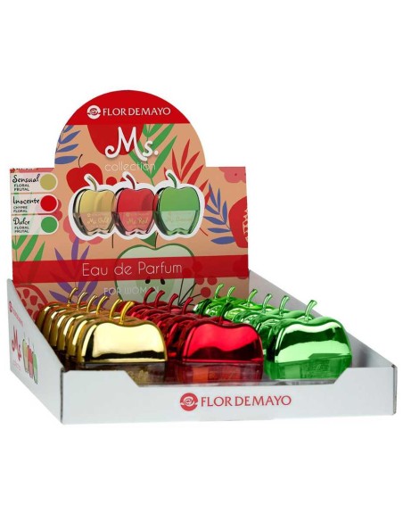 FLOR DE MAYO APPLE Woda perfumowana MS. COLLECTION MIX, 20 ml Pakiet 18 szt