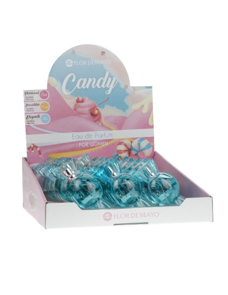 FLOR DE MAYO CANDY Woda perfumowana BLUE, 25 ml Pakiet 21 szt