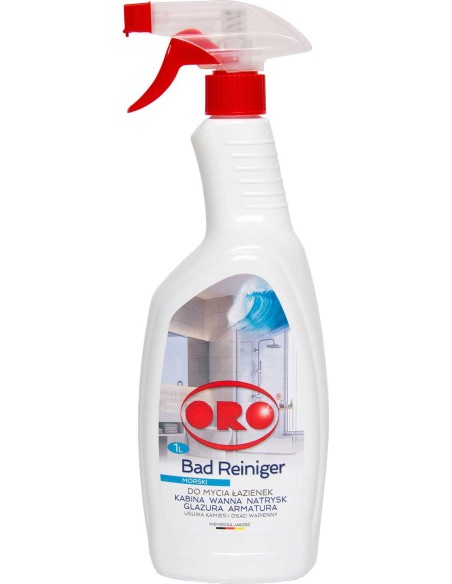 ORO Płyn do mycia łazienek kabin prysznicowych MORSKI/FRESH, 1 l