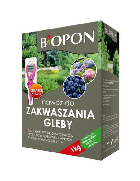 BIOPON Środek do zakwaszania gleby, 1 kg