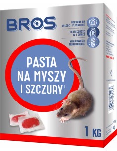 BROS Pasta na myszy i szczury, 1 kg