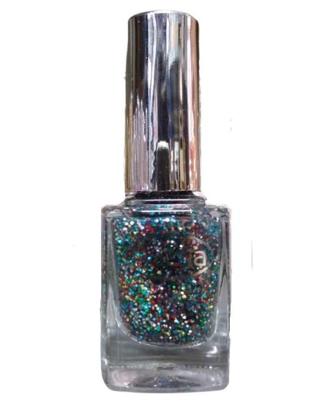 POEZJA Lakier do paznokci 116 KOLOROWY BROKAT, 11 ml 