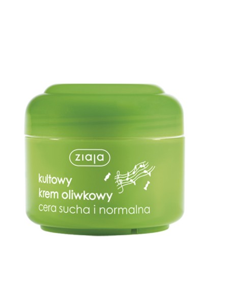 ZIAJA Kultowy krem oliwkowy do cery suchej i normalnej, 50 ml