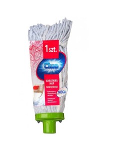 CLUO Końcówka do mopa bawełniana MAXI, 1 szt