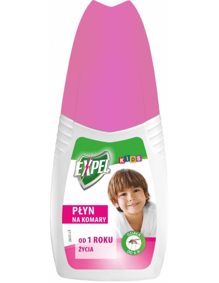 EXPEL PŁYN  NA  KOMARY DLA DZIECI 60ML