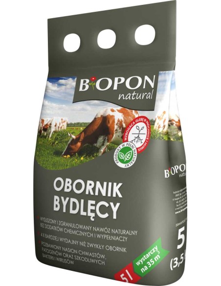 BIOPON Obornik granulowany BYDLĘCY, 5 l