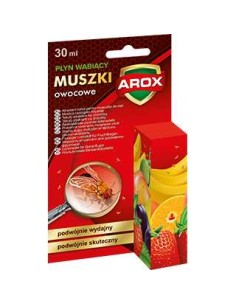 AROX Płyn wabiący muszki owocowe, 30 ml zapas