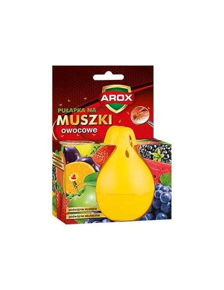 AROX Pułapka na muszki owocowe GRUSZKA, 1 szt