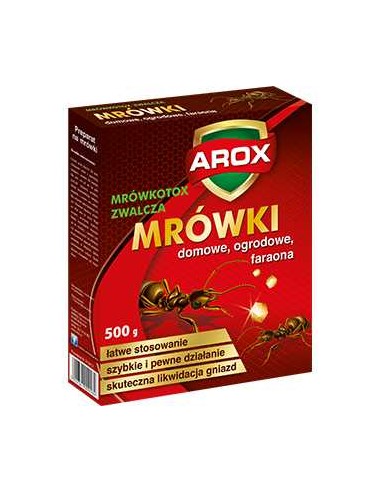AROX MRÓWKOTOX Preparat na mrówki domowe, ogrodowe i faraona, 100 g