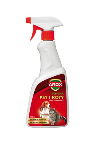 AROX Płyn odstraszający psy i koty, 500 ml