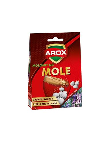 AROX INSEKTIV Kulki na mole odzieżowe LAWENDA, 100 g