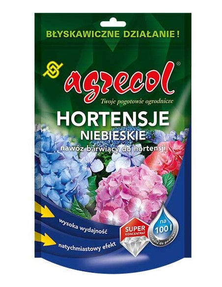 AGRECOL Nawóz barwiący DO HORTENSJI NIEBIESKICH, 250 g