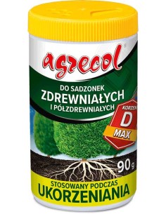 AGRECOL Nawóz ukorzeniający DO SADZONEK ZDREWNIAŁYCH I PÓŁZDREWNIAŁYCH, 90 g