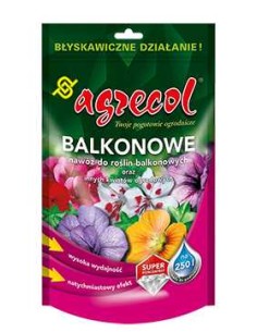 AGRECOL Nawóz DO ROŚLIN BALKONOWYCH I OGRODOWYCH, 250 g