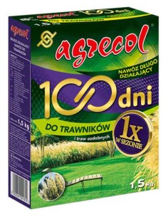 AGRECOL Nawóz DO TRAWNIKÓW I TRAW OZDOBNYCH 100 DNI, 1.5 kg