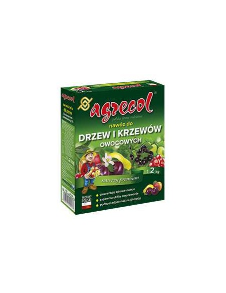 AGRECOL Nawóz DO DRZEW I KRZEWÓW OWOCOWYCH, 1.2 kg